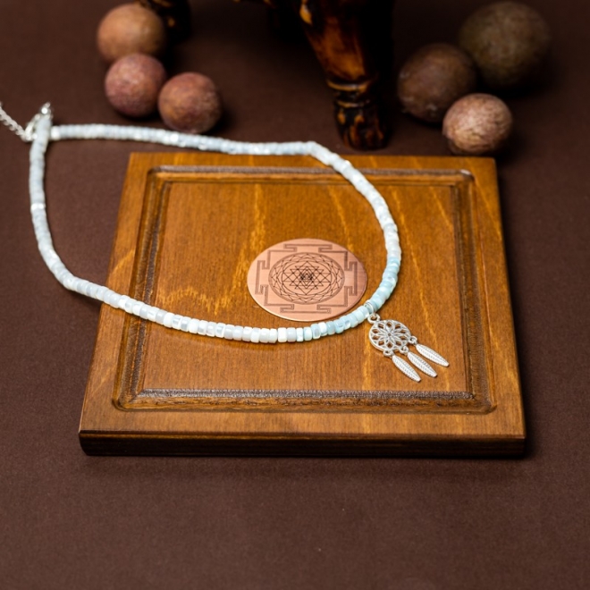 Colier Choker Tanya din scoici, inchidere si accesorii din argint 925