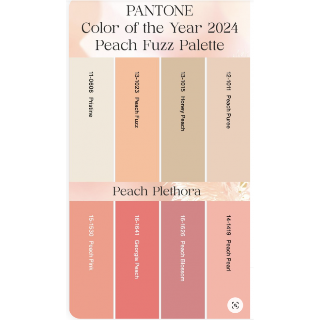 Pictura Mandala in culorile anului 2024 Peach Fuzz